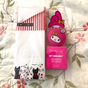Sanrio My Melody Macaron Lip Balm & Kawaii Case.
